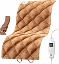 BOB DAN BRAD Weighted Heating Pad dengan Far Inframed Therapy, Large Heating Pad for Body Deep Muscle Pain Relief, Gift for Family Women Men, ETL Sertifikasi & FSA / HSA Terwujud 2.4lbs, 12 "x24"