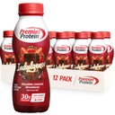 Premier Protein Industri Protein Shake, 30g Protein, 3g Sugar, Chocolate Tercakup Strawberry, 11.lf oz, Paket 12