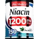 Lab - Niasin - Vitamin b3- 1200 mg per Serving, 150 Kapsul B3 niasin - Ultra tinggi Absorpsi.