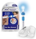 Wax Extract Ear Wax Remover w / 2 Flexible Tips, LED Light, & Cleaning Brush 124; Safe, Eefektif Ear Wax Vibration & Vacuum Remove Wax Buildup 124; Premium Ear Suction Vacuum for Dewasa & Anak-anak