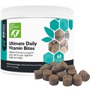 Hanya Pet Ultimate Harian Vitamin - Suplemen Multivitamin Lengkap untuk Dogs Balanced Health & Vitalitas - Dukungan Makanan Immune Kecil & Besar - 60 Chews Lembut (Paket 1)