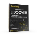 CARELAND 4% Lidocaine Gel Patch, 6 Count 124; Maximum Power Pain Patches for Muscle Relief in Neck Knee Back dan Shoulders 124; Unscented Nuturing Patch for Soothing Nerves, Joints