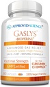 Disetujui Science ® Gasly ™ - Soothe Digetical Tract, Leviates Gas and Stomach Cramps - Artichoke Powder, Ginger, Fennel Benih - 60 Count - Paket 1
