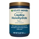 Nature 's Wonder Micronized Creatine Monohydrate Powder 5g, Muscle Health, Muscle Energy Production, No Laktosa, 5g of Micronized creatine Powder per Serving, 450G, 90