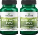 Swanson Full Spectrum Black Cumin Seed 400 Miligram 60 Capsules (2 Pack)
