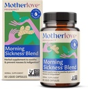 Motherlove Morning Sickness Blend (60 Liquid caps) Herbal Suplement for Morning Sickness Relief