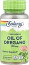 Solaray Oil of Oregano Suplemen, 150 mg, 60 Count
