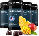Gummies with Ashwagandha - Shilajit and Ashwagandha - Support Energy, Mood, Motivation - Vegan-Friend- 240 Count