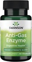 Swanson Anti- Gas Enzyme 123 Miligram 90 Veg Capsules