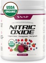 SNG Supplemen USDA Organik Beet Powder, 3-1 Tambahan Nitric Oxide, Dukungan Tekanan Darah Sehat dan Sirkulasi Darah, 250g (Campuran Berry)