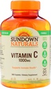 Sundown Vitamin C, 1000 Mg, Potensi Tinggi, 300 Botol Menghitung