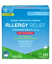 Rite Aid 24 Hour Loratadine 10 mg Relief Tablet Allergy, 10mg - 120 Count 124; Non-Drowsy Allergy Pills, Medicine