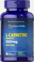 Puritan 's Pride L- Carnitine Fumarate 1000 mg-90 Caplets