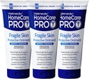 Welmedix Fragile Skin Protect Owarnt 124; Rumah Sakit Tingkat Healing Oquise, Barrier Cream & Skin Protectant w / Calendula untuk Treatment of Eczema, Psoriasis, Dermatitis, Bed Sores, Chafing (Paket 3)