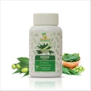 Modern Ayurvedic Center Organic Neem 120 Capsules Supports Acne Control, Antioxidant Protection, Heally & Glowing Skin Pure Neem (Azadirachta Indica) Supplemen untuk Natural Wellness