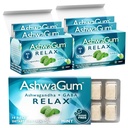AshwaGum RELAX Gum oleh BetterGum, Pendukung Potensi Tinggi dengan KSM 66 Ashwagandha dan Gaba, Dukungan Stres dan Ketegangan Bantuan, Alternatif ke Gummies, Sugar- Bebas, Paket 2