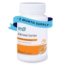 Klaire Labs SFI Health Adrenal Cortex - Targeted Adrenal Support for Cortisol Health - Purified, BSE- Free Lyophilized Extract dari Pasture- Fed Bovine (60 Capsules)