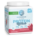 Sunwarrior Clear Protein Powder Plant- Berdasarkan Mix Air, Vegan dan Menyegarkan Protein dan Suplemen Hidration 10g Per Serving Raspberry Flavored 420g Tub 30 Services