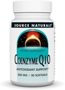 Sumber Koenzim Q10 Antioksidant Mendukung 200 mg untuk Hati, Otak, Kebal, & Hati Dukungan - 30 Softgels