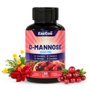 D-Mannose Tambahan - 100mg Capsules dengan Cranberry, Vitamin C, Hibiscus & Dandelion Ekstraksi, Dukungan Kesehatan Uriner, D Mannose & Cranberry Capsules, 90 Count
