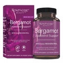 Reserveage Beauty Bergamot Cholesterol Dukungan dengan Resveratrol - Antioxidant Suplemen Cardiovascular & Heart Health - Vegan & Non- GMO - 30 Capsules (30 Pelayan)