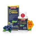 CATALO Bilberry Eye Formula dengan Vegetarian DHA - Layanan Mata Menampilkan Ekstrak Bilberry, DHA dari Alga, Lutein, Grape Seed Extract, dan Zinc - 60 Vegetarian Capsules