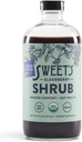 Sweet 's Elderberry Organic Shrub 124; USDA Organic 124; Digetical & Imune Dukung; Versatile Drinule Vinegar 124; Mocktail Mixer 124; 16 oz Recyclable Bottle