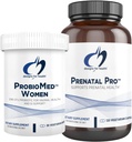 Design untuk Bundle & Probiotik Kesehatan - Prenatal Pro (180 Kapsul) Prenatal Multivitamin dengan Falate dan Diseting Mineral & Probiomed Women (30 Capsules) Get Health & Vaginal Probiotic