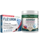 Produk Kemurnian Flexuron Bersama Formula + Bersama Gel Flexuron (Krill Oil, Molekular Rendah Acid Hyalanic, Astaxanthin) - Gabungan Gel Berry Powder (Bioactive Collagen Peptides + MSM)