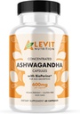 Organik Ashwagandha 600mg - 60 Count (2-Month Supply) - Vegan - BioPerine untuk Imported Absorpsi - Stress, Mood & Wellsing Support