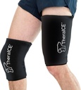 TheraICE Knee Ice Pack Crap Compression Sleeve for Injuries, Reconable Gel Cold Packs Juga untuk Elbow, Ankle & Calf - Flexible Cold Recovery untuk Meniscus, ACL, MCL Pain Relief (XL)