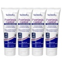 TriDerma Psoriasis Control Face & Body Cream - Maksimum Kekuatan 3% Salicylic Acid, AP4 Aloe Vera Gel, Urea Cream - Ekstra Moisturizing Treatment, tidak ada Cortisone atau Coal Tar - FSA Eligity - 4.2 oz, 4Pack
