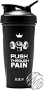 H.R.N 28 OZ Protein Saki Botol Protein Untuk Campuran Protein Dengan Wire Whish, Botol Shaker untuk Latihan Pre & Post, Cangkir Shaker Untuk Latihan