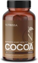 Nutriissa Cocoa Capsules 2000mg - Advanced Heart Health, Nitric Oxide & Circulation Dups - 500mg Cocoa Flavanols per Serving - EPEB Disahkan untuk kemurnian & Potensi - Vegan, 120 Capsules, 40 Servis