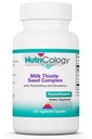 Suplemen Kompleks Nutrikologi - Dukungan Kesehatan Hati, Thistle Milk, Dandelion, Detox, Cleanse, Vegetarian Capsules - 120 Count