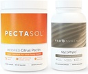 EcoNugenics Ultimate Immune System Support Pack - PectaSol- C Modified Citrus Pectin- 454 Grams & MycoPhyto Medicinal Mushroom Heath- 60 Capsules