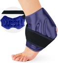 Ankle Ice Pack Lick for Swelling, Ice Pack for Ankle Injuries Reworthy, Cold Compress Therapy for Feet Pain Relief, Ankle Ice Wrap for Spows, Achilles, Tendonitis, Plantar Fasciitis Blue