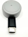 Mosquito Bug Relief Heat Button - Best Thing for Itch and Swelling by MOGIZIN - Didukung dengan USB-C Smartphones (Android atau iPhone 15), TAB-C Tablets dan Charging Cables