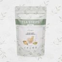 Olymeaxic Detox Tea Strips - Natural Olive Leaf, Ginger, & Peach Flavors - Instant, Energizing, Organic, Paleo, Vegan, Non-GMO 124; 25 Ct