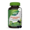 Nature 's Way Chlorofresh Chlorofil Gummies, Support Healthy Skin and Body Detox *, Internal Deodoran *, Orchard Fruit Flavored, 60 Gummies