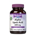 BlueBonnet Alpha Lipoic Acid 600mg - Powerful Antioksidant Nerve Suplement for Women & Men - Non-GMO, Vegan, Kosher - Free, Soy- Free, Dairy- 60 Vegetable Capsules