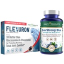 Produk Ketulusan Bundle - Flexuron Gabungan Formula + EverStrong Blue Tablet - Kekuatan + Fleksibilitas Power Flexuron (Krill Oil, Acid + Astaxanthin) - EverStrong Blue (Matrix Otot)