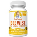 Dr. Danielle 's Bee Wise - Bee Pollen Suplement - Bee Well with Royal Jelly, Propolis, Beebarts in 4 Daily Bee Pollen Capsules