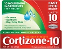 Cortizone Maksimum Kekuatan Ditambah Moisturizing Anti- itch Cream, 1% Hydrocortisone, 1 oz.