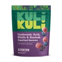 Kuli Kulli Super Gummies - Skin Suplemen dengan Baobab, Elderberry, dan Biotin - Membantu Skin Kesehatan - 60 Non-GMO, Gluten- Free Gummies