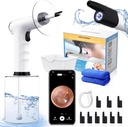 Ear Wax Removal, Kit Pembersih Ear, Pembersih Air bubuk Ear dengan 3 Tekanan Mode 12 Penggantian Tips, Ear Irrigation Flushing System, Aman dan Efektif Ear Wax Removal Tool (Hitam)