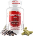 Advanced Urolithin A (15 Pelayan) & Stem Cell Suplemen dengan 500mg Urolithin A, Resveratrol, PQQ, Vitamin E & Bioperin - Pasokan NAD +, Mitokondria, Muscle Health, Sehat Sel & Energi