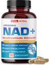Lipomal Nicotinamide Riboside Complex - NR with Resveratrol, Quercetin & More - 150 Capsules - Dibuat di USA
