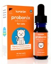 Humarian Probonix Cair Progration for Cats - 8- Strain Cat Probiotic Drops to Fortify Feline Gut Health, Dental Health, Imunity and More - 30- Day Suply - Liver Flavor