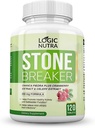 Chanca Piedra Kidney Stone Breaker 120 Tablets 800 mg - Maksimum Kekuatan untuk Gallbrew & Urinary Cleanse dengan Phyllantus Niruri, Seledri Ekstrak Benih & Cranberry